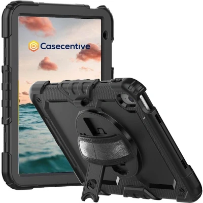Afbeelding van Casecentive Handstrap Pro Hardcase met handriem iPad 13&quot; 2024 black