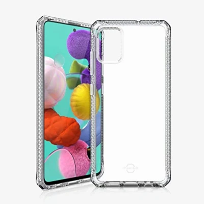 Afbeelding van ITSkins Spectrum cover voor Samsung Galaxy A51 Level 2 bescherming Transparant