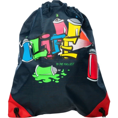 Afbeelding van Walser Gymtas Graffiti blauw