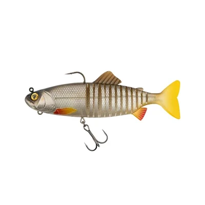 Afbeelding van Fox Rage Jointed Replicant Swimbait Silver Ghost 18cm (80g)