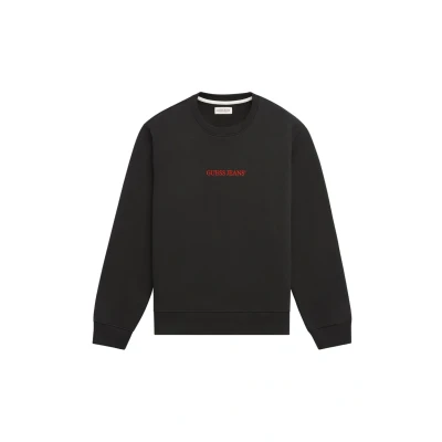 Afbeelding van Guess Jeans LOGO Sweater, Heren, Maat: XL, Jet black