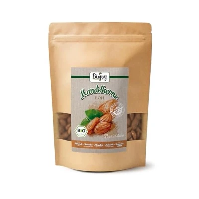Afbeelding van Biojoy Biologische gepelde amandelen (500 g), heel en ongezouten