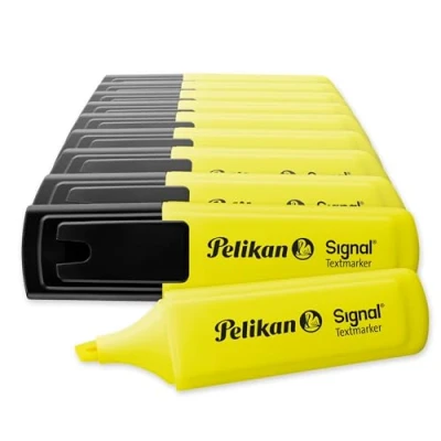 Afbeelding van Pelikan 803571 markeerstift 1 stuk(s) Geel