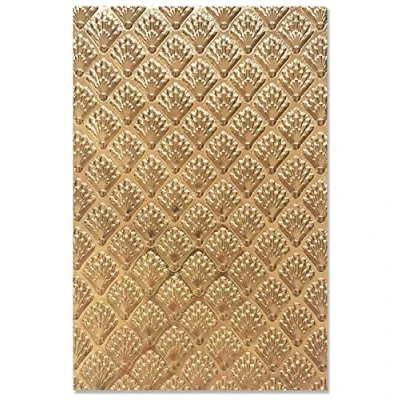 Afbeelding van Sizzix 3 D Textured Impressions Embossing Folder Shells 664514 Jessica Scott (07 21)
