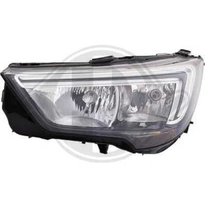 Afbeelding van DIEDERICHS 1877081 Koplampen Links H7 voor rechtsrijdend verkeer Met regelmotor LWR OPEL: Crossland X