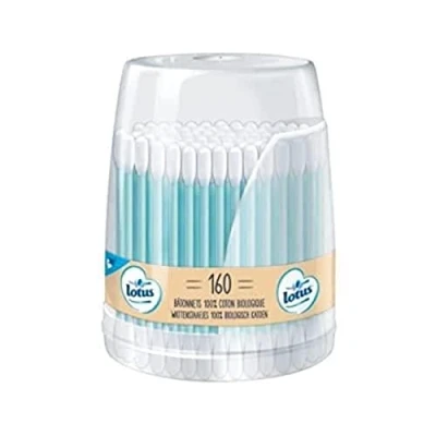 Afbeelding van Lotus Wattenstaafjes doos 160 sticks