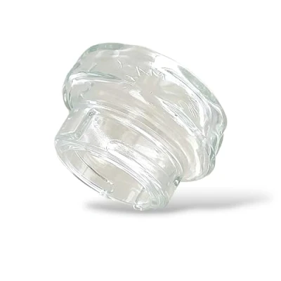 Afbeelding van DEKAROX Lampglas Ø 51 mm geschikt voor Whirlpool Bauknecht Ignis 481245028007 Indesit C00311267 Helder glas Lampenkap gloeilamp in oven en fornuis