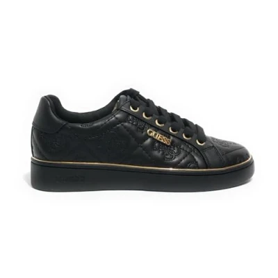 Afbeelding van Guess Sneakers laag, Dames, Maat: 41, Black Kunststof