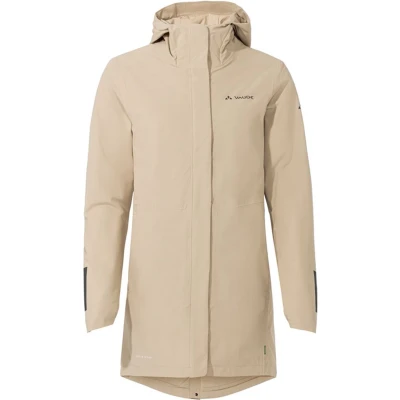 Afbeelding van Vaude Womens Cyclist Padded Parka, Dames, Maat: 38, Linen