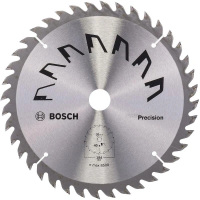 Afbeelding van Bosch Accessories Precision 2609256864 Hardmetaal cirkelzaagblad 184 x 16 mm Aantal tanden: 40 1 stuk(s)