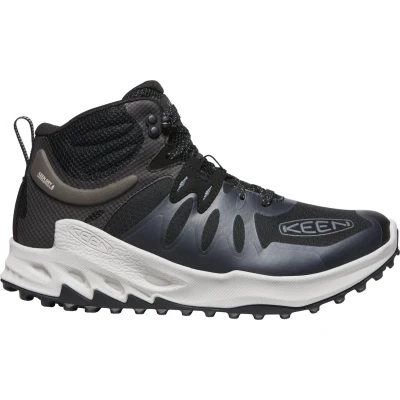 Afbeelding van Keen Zionic Mid Heren Wandelschoenen Black/Steel Grey Maat 40