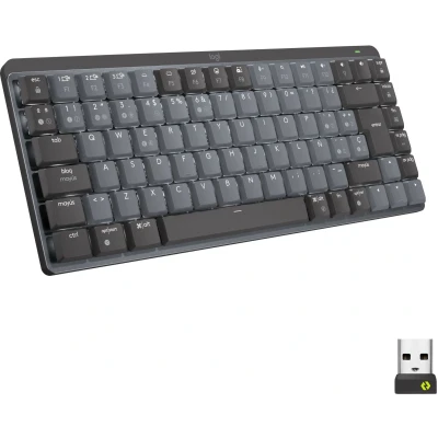 Afbeelding van Logitech MX Mechanical Mini Draadloos Toetsenbord Metaal Azerty