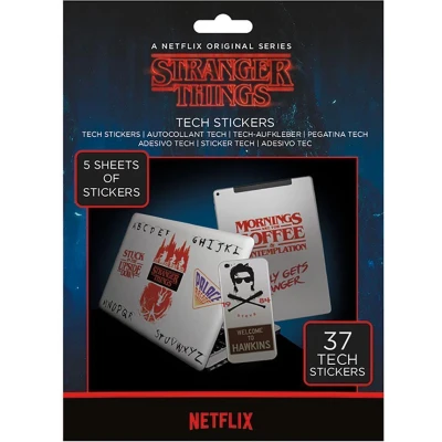 Afbeelding van Stickerset Stranger Things 5 vellen