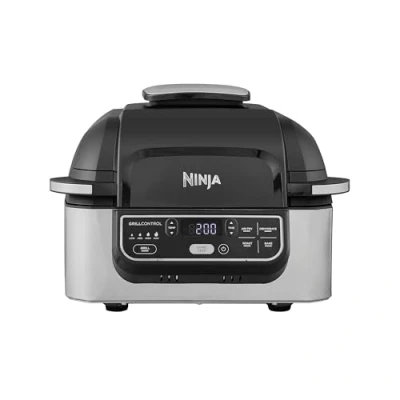 Afbeelding van Ninja AG301EU Airfryer XXL 2 in 1 Grill &amp; Hetelucht Friteuse 5,7 liter Grijs/Zwart