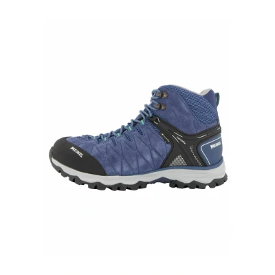Afbeelding van Meindl Mondello MID GTX Outdoorschoenen, Dames, Maat: 41.5, Blau Leer en textiel