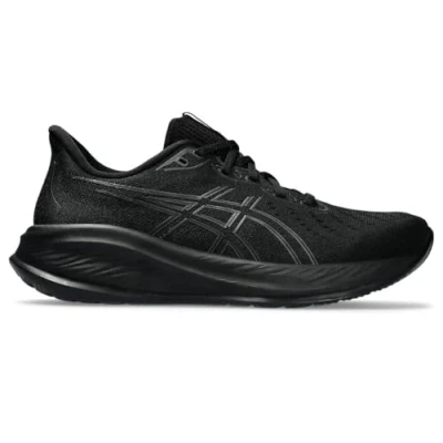 Afbeelding van Asics Gelcumulus 26 Hardloopschoenen neutraal, Heren, Maat: 46, Black Textiel/ synthetisch