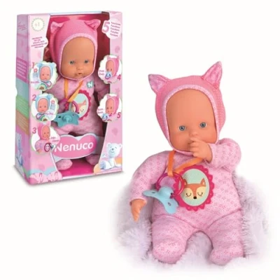 Afbeelding van Nenuco Pop met 5 functies, roze (Famosa 700014781), meerkleurig