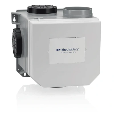 Afbeelding van Itho Daalderop CVE S ECO SE ventilatiebox 375 m3/h │ Randaarde. Artikelnr: 03 00398