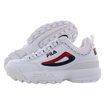 Afbeelding van Fila Mb sneakers voor heren, Wit, rood, marineblauw