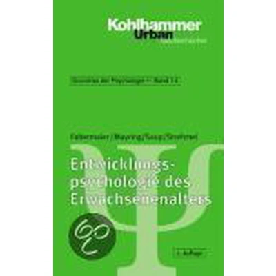 Afbeelding van Entwicklungspsychologie Des Erwachsenenalters