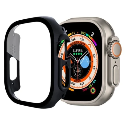 Afbeelding van Apple Watch Ultra case Zwart Geschikt voor 49mm