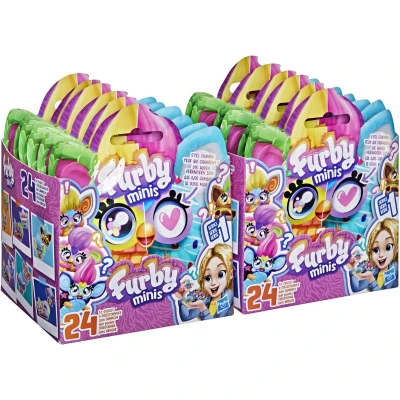 Afbeelding van Set van 2 figuurtjes Hasbro Furby Minis willekeurig model