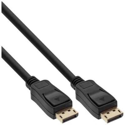Image de InLine Câble DisplayPort (M) pour 1.2 1.5 m support 4K noir