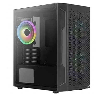 Afbeelding van Aerocool Trinity Mini Tower Zwart