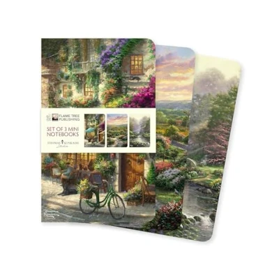Afbeelding van Mini Notebook Collections Thomas Kinkade Set of 3 Notebooks