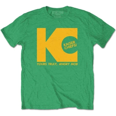 Afbeelding van Kaiser Chiefs Yours Truly Heren T shirt XL Groen