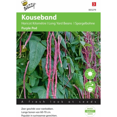 Afbeelding van Kousenband paars Tuinplus Buzzy