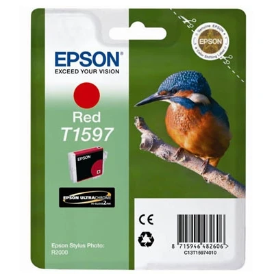 Afbeelding van Epson T159740 Inktcartridge Rood