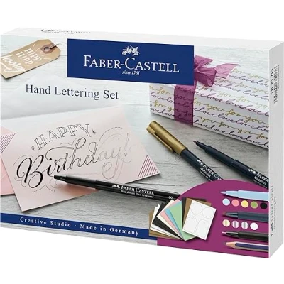 Image de Set Feutre Hand Lettering Faber Castell 12 pièces