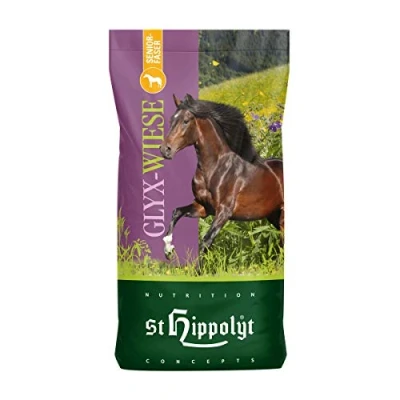 Afbeelding van St. Hippolyt Glyx Wiese Senior Fibre 15 kg