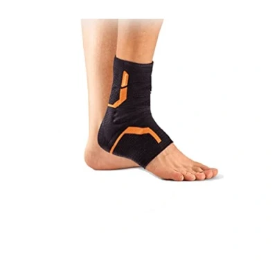 Afbeelding van Voltactive Enkelbandage links, S, verlicht pijn bij je dagelijkse activiteiten, 100 jaar, orthopedisch, 1 eenheid