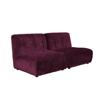 Afbeelding van Dutchbone Giada Sofa 2 zits Plum Paars