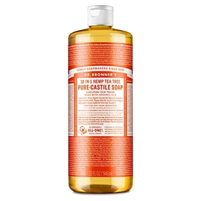 Afbeelding van Dr Bronner&#039;s 946 ml Organic Tea Tree Castile Liquid Soap
