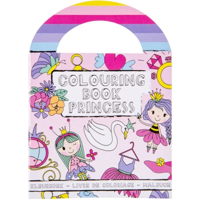 Afbeelding van Duckiez Kleurboek Met stickers Prinses 48 stuks