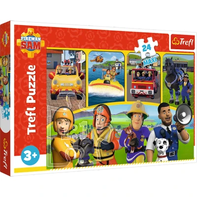 Afbeelding van Fireman Sam Puzzel Friends 5900511143560