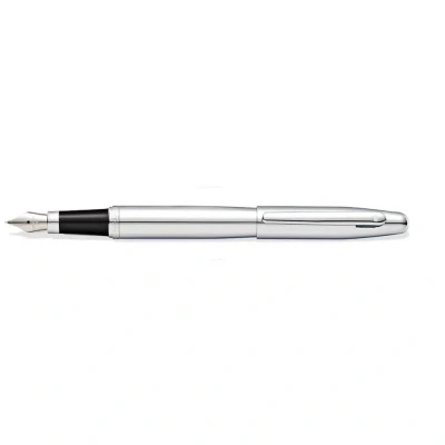 Afbeelding van Sheaffer VFM Lustrous Chrome Vulpen Schrijfwijze: Kleur: Chroom De Vulpenwereld