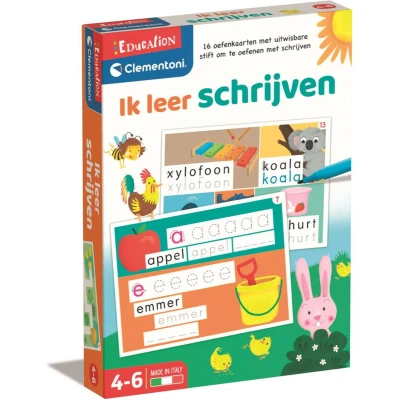 Afbeelding van Clementoni Oefenkaarten Ik Leer Schrijven