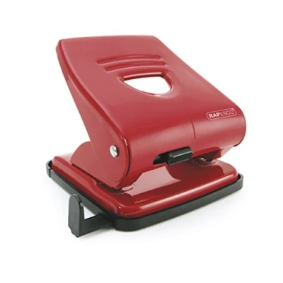 Afbeelding van Rapesco PF827AR1 827 perforator met 2 gaten, voor 30 vellen, rood