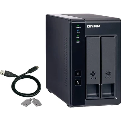 Image de Boîtier d&#039;extension Qnap RAID TR 002 Noir