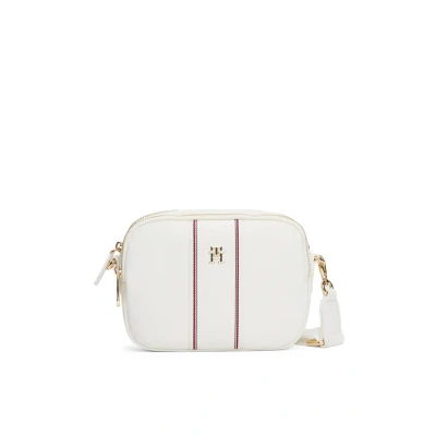 Afbeelding van Tommy Hilfiger Poppy CORP Schoudertas, Dames, Maat: One Size, White