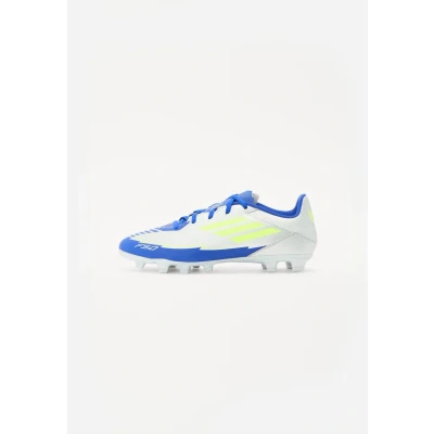 Afbeelding van adidas Performance Messi CLUB Voetbalschoenen met Kunststof noppen, Heren, Maat: 46 2/3, Silver/solar yellow/lucid blue