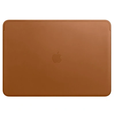Afbeelding van Apple origineel Leather Sleeve MacBook Pro 16 inch Saddle Brown MWV92ZM/A