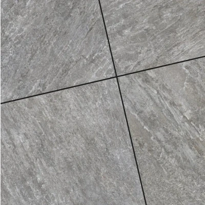 Afbeelding van Keramische Tuintegel Quartz Grigio 40x80x2cm