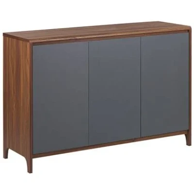 Afbeelding van MEDFORT Sideboard Donkere houtkleur Vezelplaat
