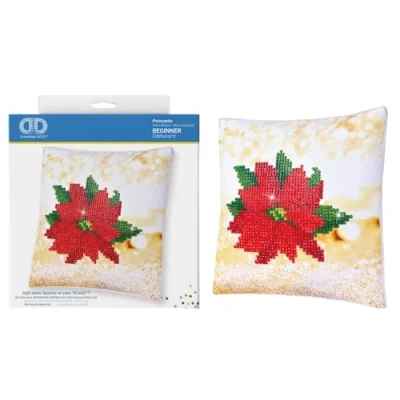 Afbeelding van Poinsettia Diamond Dotz 18x18 cm