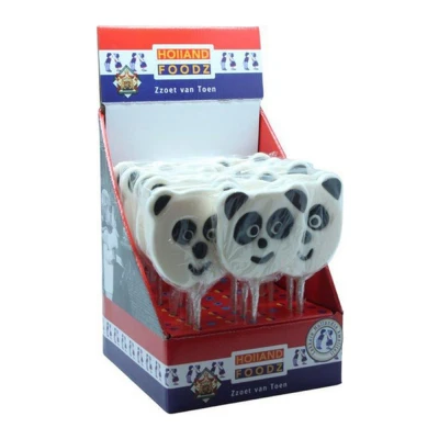 Afbeelding van Holland Foodz Panda Lolly 17x